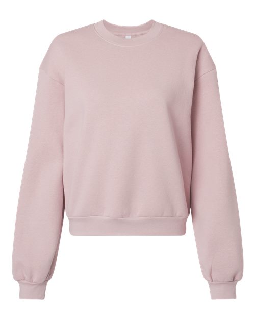 American Apparel RF494 Women's ReFlex Fleece Crewneck Sweatshirt