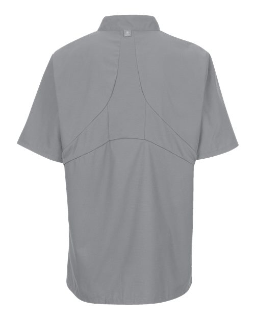 Chef Designs 045X Women's Mimix™ Short Sleeve Chef Coat with OilBlok