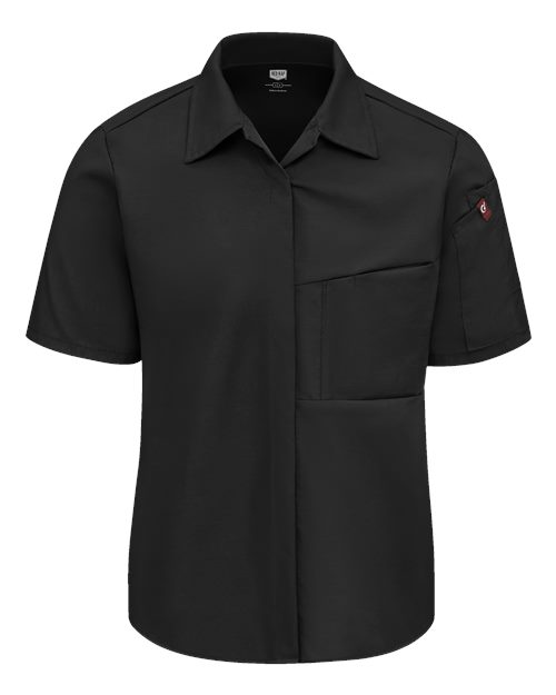 Chef Designs 501W Women's Poplin Airflow Cook Shirt with OilBlok