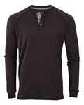 Boxercraft BM3101 Unisex Henley Long Sleeve T-Shirt