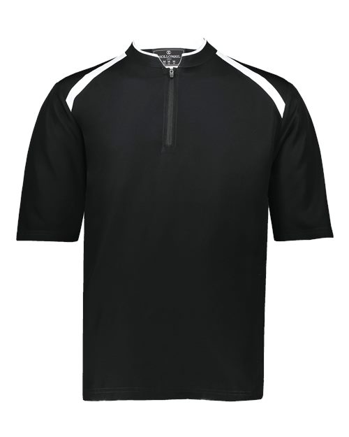 Holloway 229581 Men's Clubhouse Short Sleeve Quarter-Zip Pullover