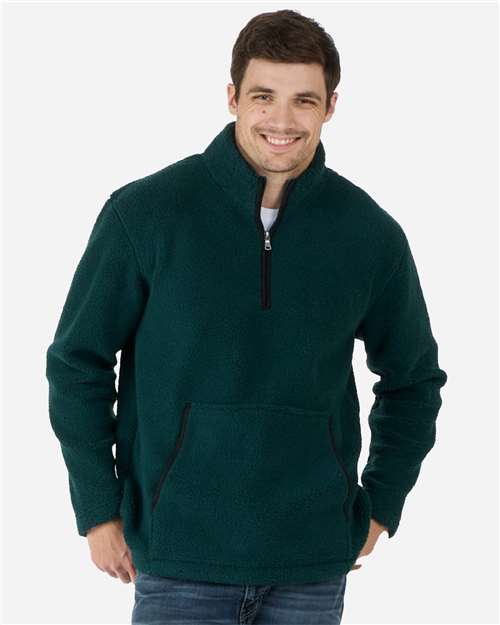 Boxercraft BM8510 Men's Everest Fleece Quarter-Zip Pullover