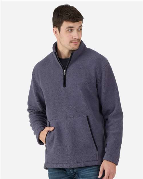Boxercraft BM8510 Men's Everest Fleece Quarter-Zip Pullover