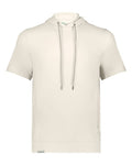 Holloway 222505 Men's Eco Revive™ Ventura Soft Knit Short Sleeve Hooded Sweatshirt