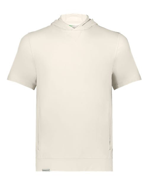 Holloway 222605 Youth Eco Revive™ Ventura Soft Knit Short Sleeve Hooded Sweatshirt
