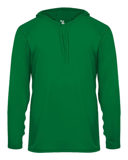 Badger 4105 Unisex B-Core Hooded Long Sleeve T-Shirt
