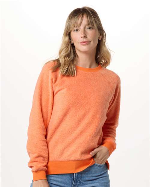 Boxercraft K01 Women's Fleece Out Crewneck Pullover