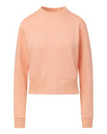 MV Sport W22106 Women's Romi Cloud Fleece Crop Crewneck Sweatshirt