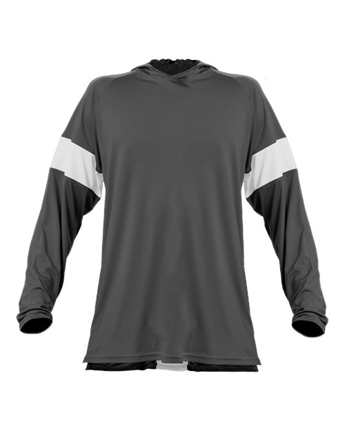 Alleson Athletic 545LSA Unisex Contender Hooded Long Sleeve T-Shirt