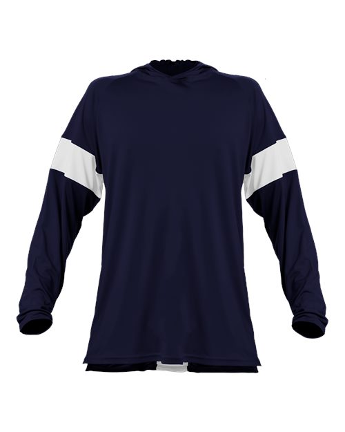 Alleson Athletic 545LSA Unisex Contender Hooded Long Sleeve T-Shirt