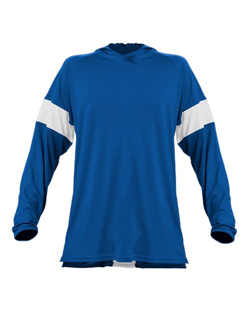Alleson Athletic 545LSA Unisex Contender Hooded Long Sleeve T-Shirt