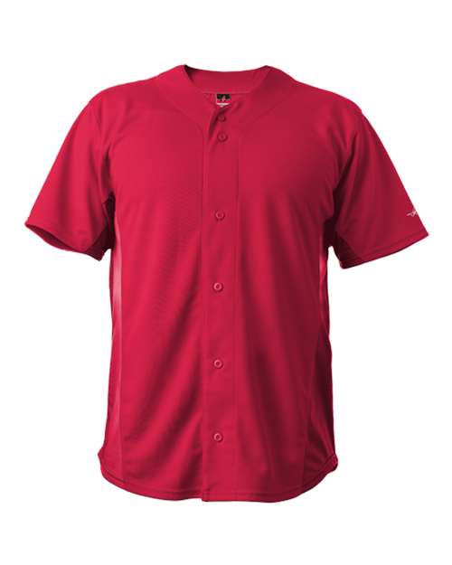 Alleson Athletic 566BFJ Unisex Crush Full Button Baseball Jersey