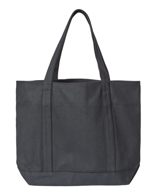 Liberty Bags 8873 XL Zippered Cotton Canvas Resort Tote