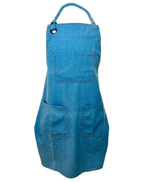Liberty Bags 5511 5-Pocket Recycled Cotton Denim Apron
