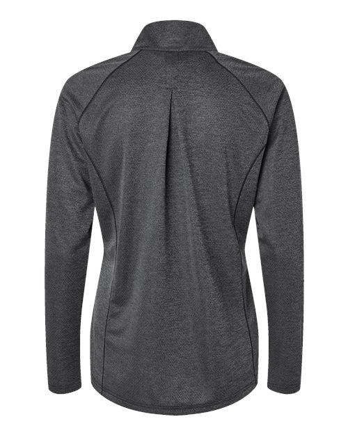 Adidas A594 Women's Space Dyed Quarter-Zip Pullover