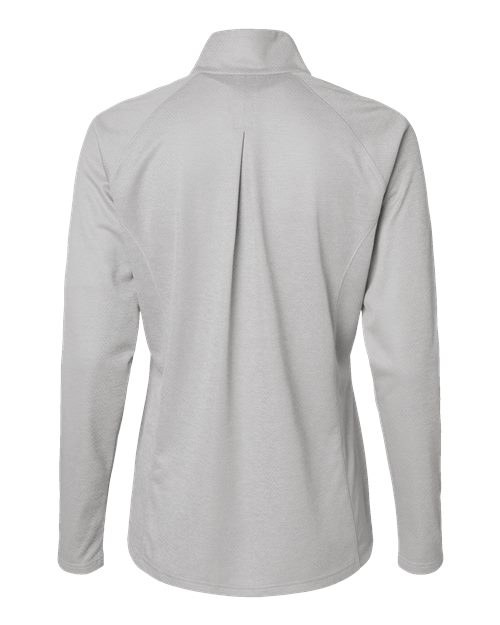 Adidas A594 Women's Space Dyed Quarter-Zip Pullover