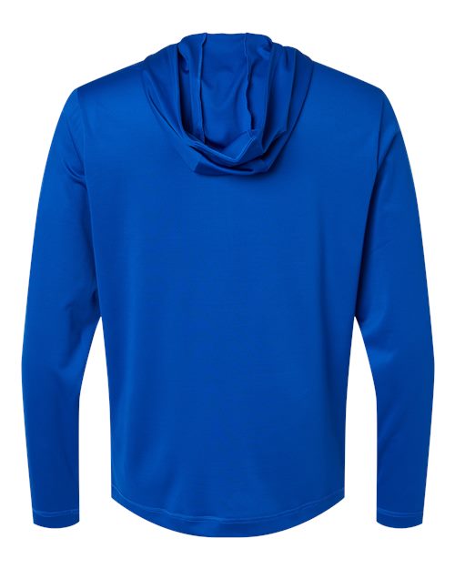 Adidas A596 Men's Lightweight Quarter-Zip Hooded Pullover