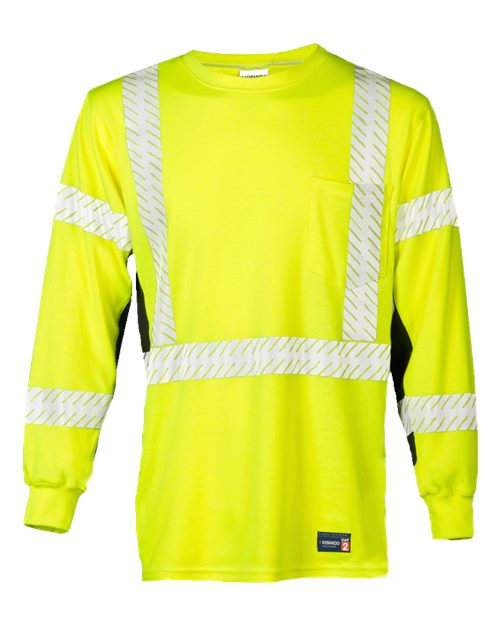 Kishigo F506T Unisex Tall FR Long Sleeve T-Shirt