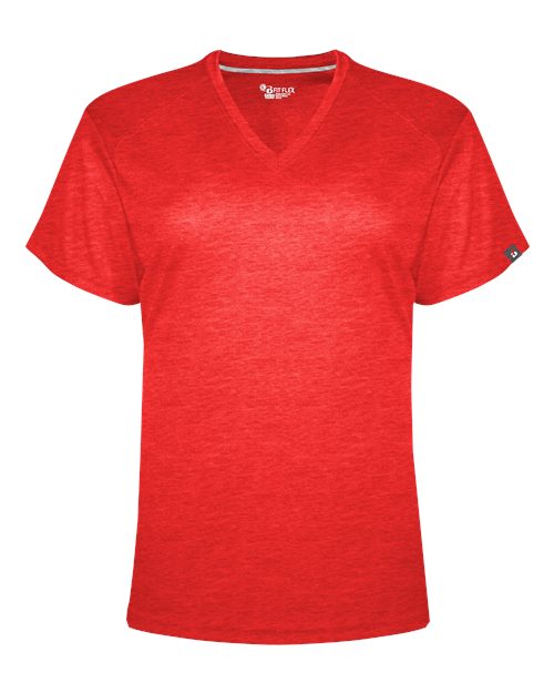 Badger 1002 Women's FitFlex Performance V-Neck T-Shirt