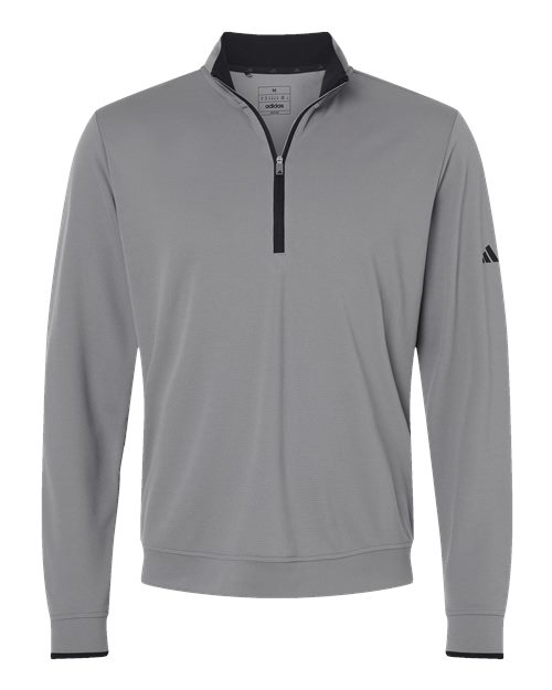 Adidas A2002 Men's Performance Lightweight Quarter-Zip Pullover