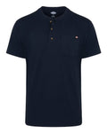 Dickies WS51T Men's Tall Heavyweight Traditional Short Sleeve Henley
