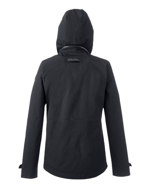 Nautica N17183 Women's Voyage Hooded Rain Jacket