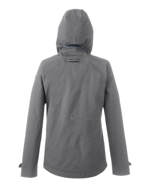 Nautica N17183 Women's Voyage Hooded Rain Jacket