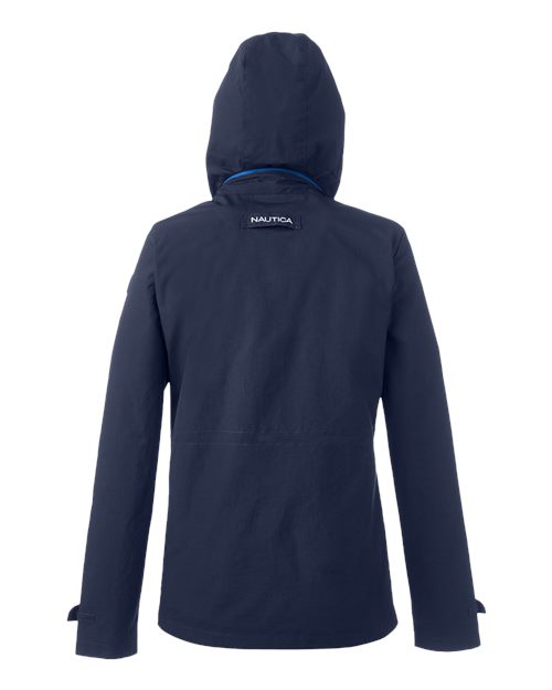Nautica N17183 Women's Voyage Hooded Rain Jacket