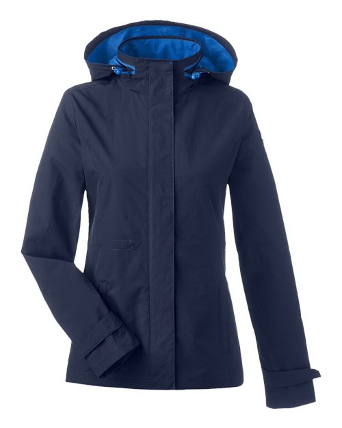 Nautica N17183 Women's Voyage Hooded Rain Jacket