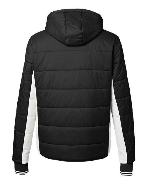 Nautica N17186 Men's Nautical Mile Hooded Puffer Jacket