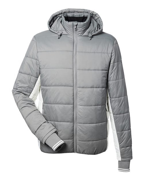 Nautica N17186 Men's Nautical Mile Hooded Puffer Jacket