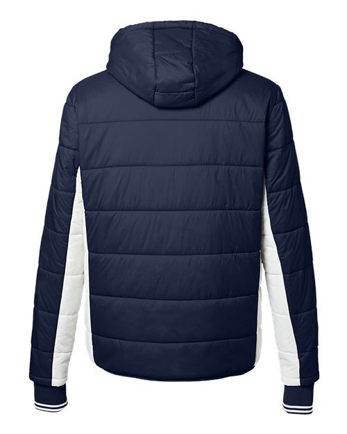 Nautica N17186 Men's Nautical Mile Hooded Puffer Jacket