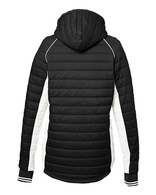 Nautica N17187 Women's Nautical Mile Hooded Puffer Jacket