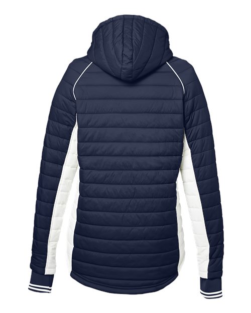 Nautica N17187 Women's Nautical Mile Hooded Puffer Jacket