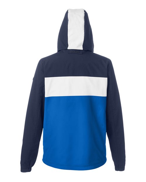 Nautica N17174 Unisex Windward Anorak Hooded Quarter-Zip Jacket