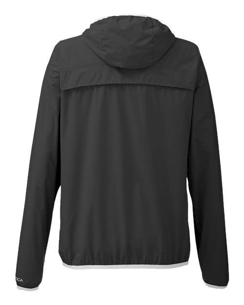 Nautica N17927 Women's Stillwater Hooded Windbreaker