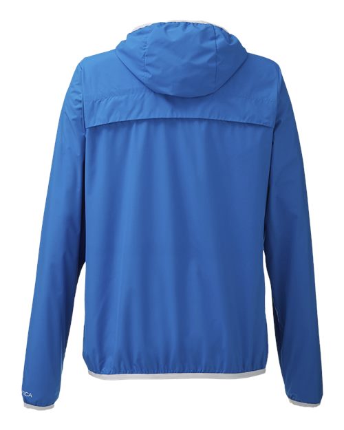 Nautica N17927 Women's Stillwater Hooded Windbreaker