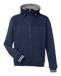 Nautica N17582 Men's Navigator Fleece Hooded Full-Zip Jacket