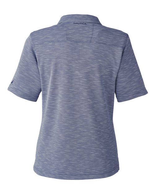 Nautica N17974 Women's Sun Surfer Slub Polo