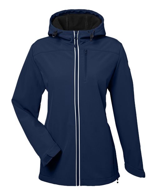 Nautica N17790 Women's Wavestorm Hooded Soft Shell Jacket