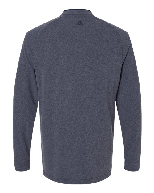 Adidas A597 Men's Henley Long Sleeve T-Shirt