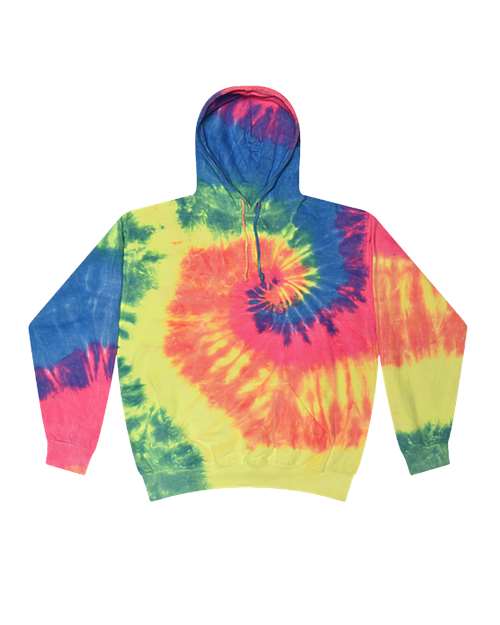 Colortone 8777Y Youth Tie-Dyed Hooded Sweatshirt