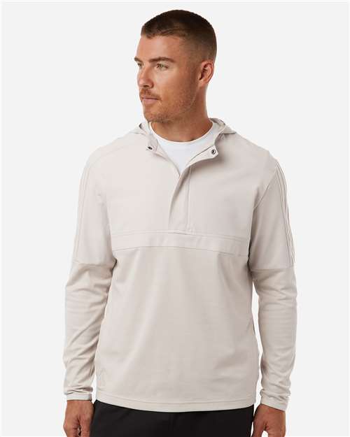 Adidas A607 Men's Half-Zip Hooded Anorak