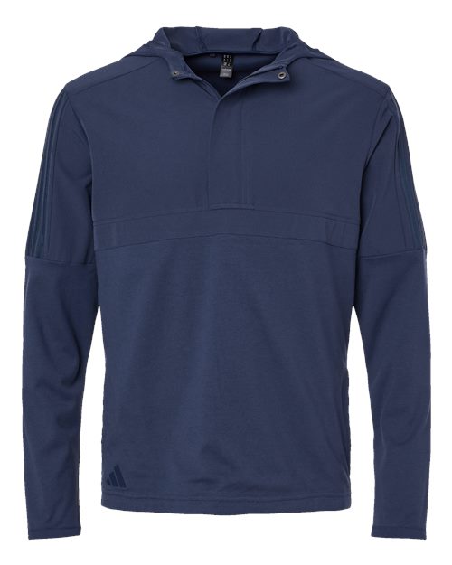 Adidas A607 Men's Half-Zip Hooded Anorak