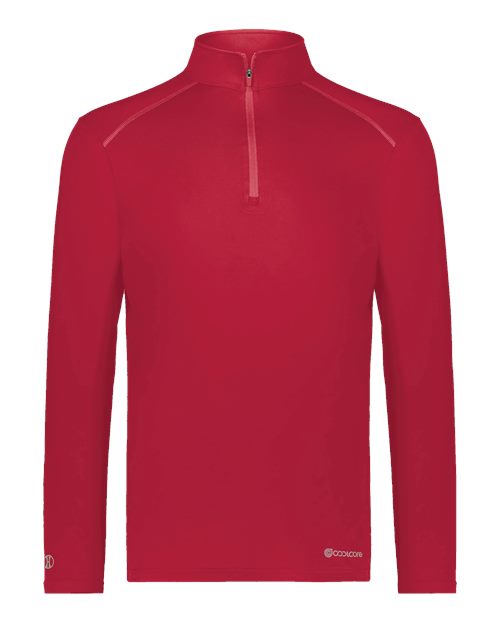 Holloway 222240 Youth CoolCore® Quarter-Zip Pullover
