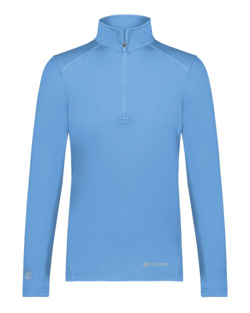 Holloway 222340 Women's CoolCore® Quarter-Zip Pullover