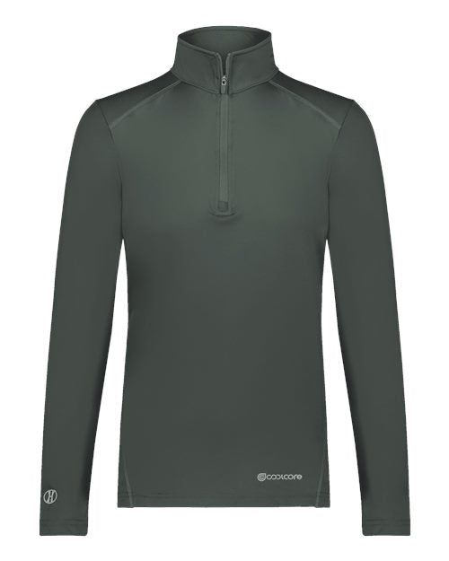 Holloway 222340 Women's CoolCore® Quarter-Zip Pullover