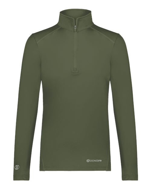 Holloway 222340 Women's CoolCore® Quarter-Zip Pullover