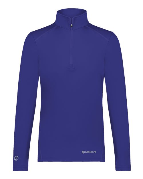 Holloway 222340 Women's CoolCore® Quarter-Zip Pullover