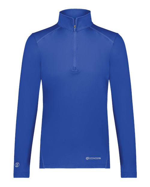 Holloway 222340 Women's CoolCore® Quarter-Zip Pullover